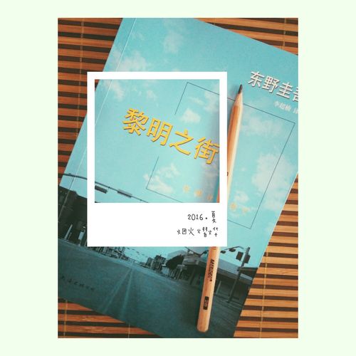 黎明之街全文免费在线阅读 | 东野圭吾经典小说